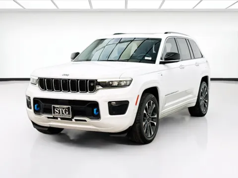 White 2023 Jeep Grand Cherokee 4xe Overland 4xe for sale in Bellflower, CA