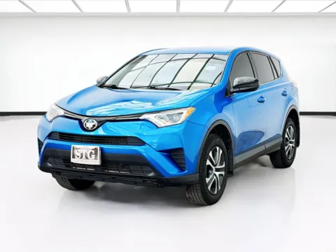 Blue 2017 Toyota RAV4 LE for sale in Bellflower, CA