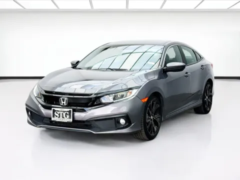 Gray 2019 Honda Civic Sedan Sport for sale in Bellflower, CA