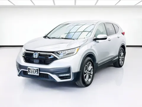 Silver 2021 Honda CR-V Hybrid EX-L for sale in Bellflower, CA