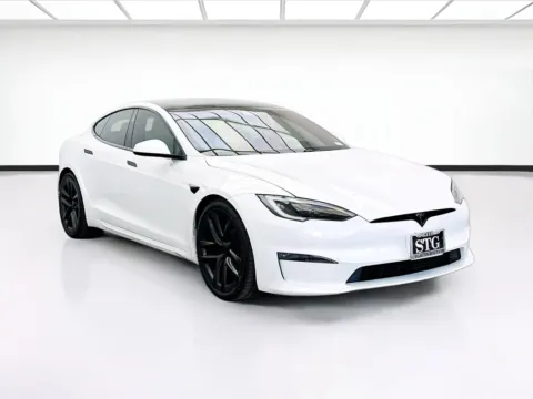 Another view of 2022 Tesla Model S for sale in Bellflower, CA at STG Bellflower