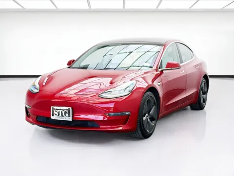 Red 2018 Tesla Model 3 Long Range for sale in Bellflower, CA