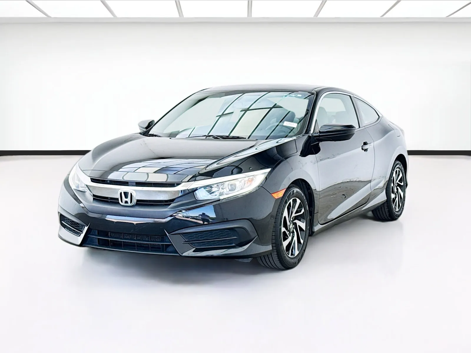 Black 2018 Honda Civic Coupe LX-P for sale in Bellflower, CA
