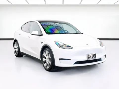 Another view of 2023 Tesla Model Y Long Range for sale in Bellflower, CA at STG Bellflower