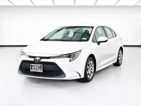 White 2021 Toyota Corolla LE for sale in Bellflower, CA