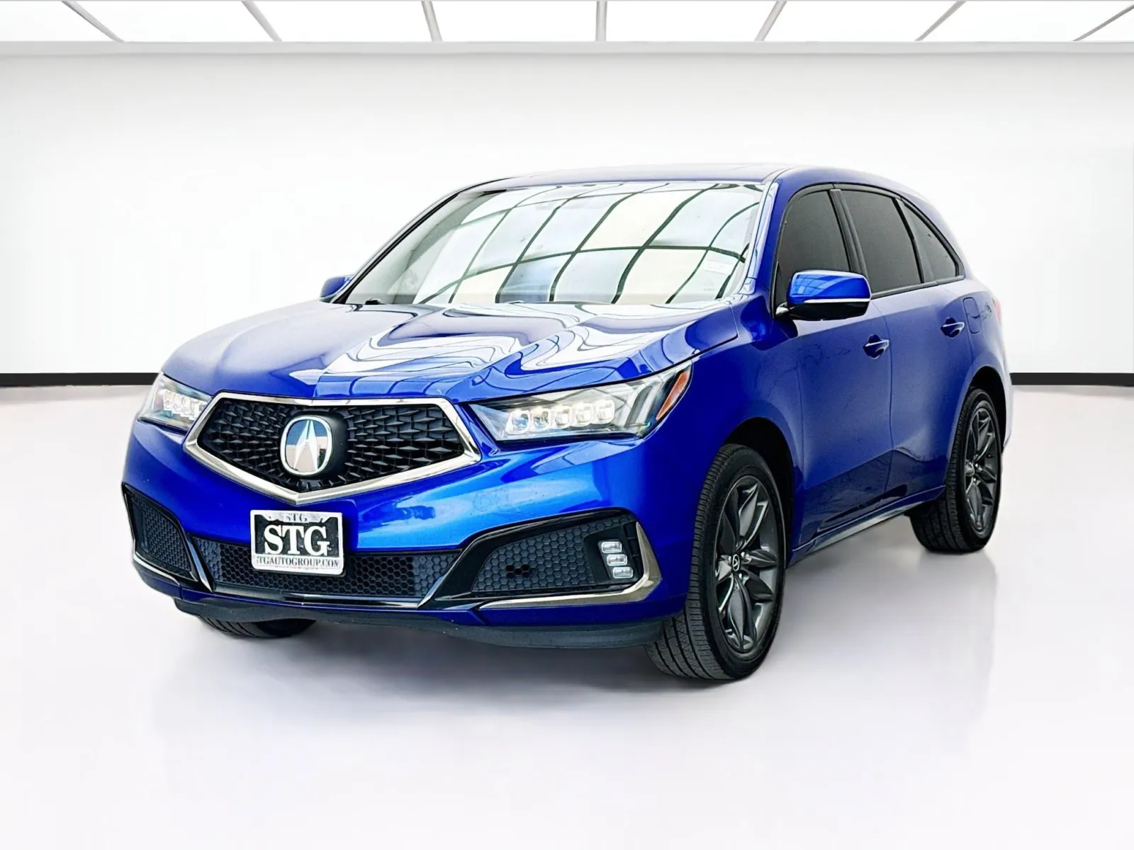 Blue 2020 Acura MDX Technology & A-Spec Packages SH-AWD for sale in Bellflower, CA