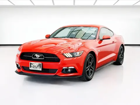 Orange 2015 Ford Mustang GT Premium w/Performance Package for sale in Bellflower, CA