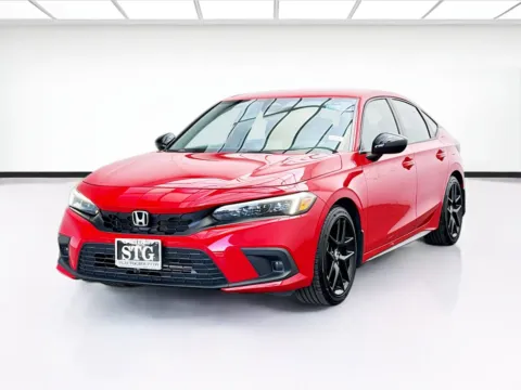 Red 2024 Honda Civic Hatchback Sport for sale in Bellflower, CA