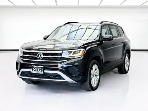 Black 2022 Volkswagen Atlas 2.0T SE w/Technology for sale in Bellflower, CA
