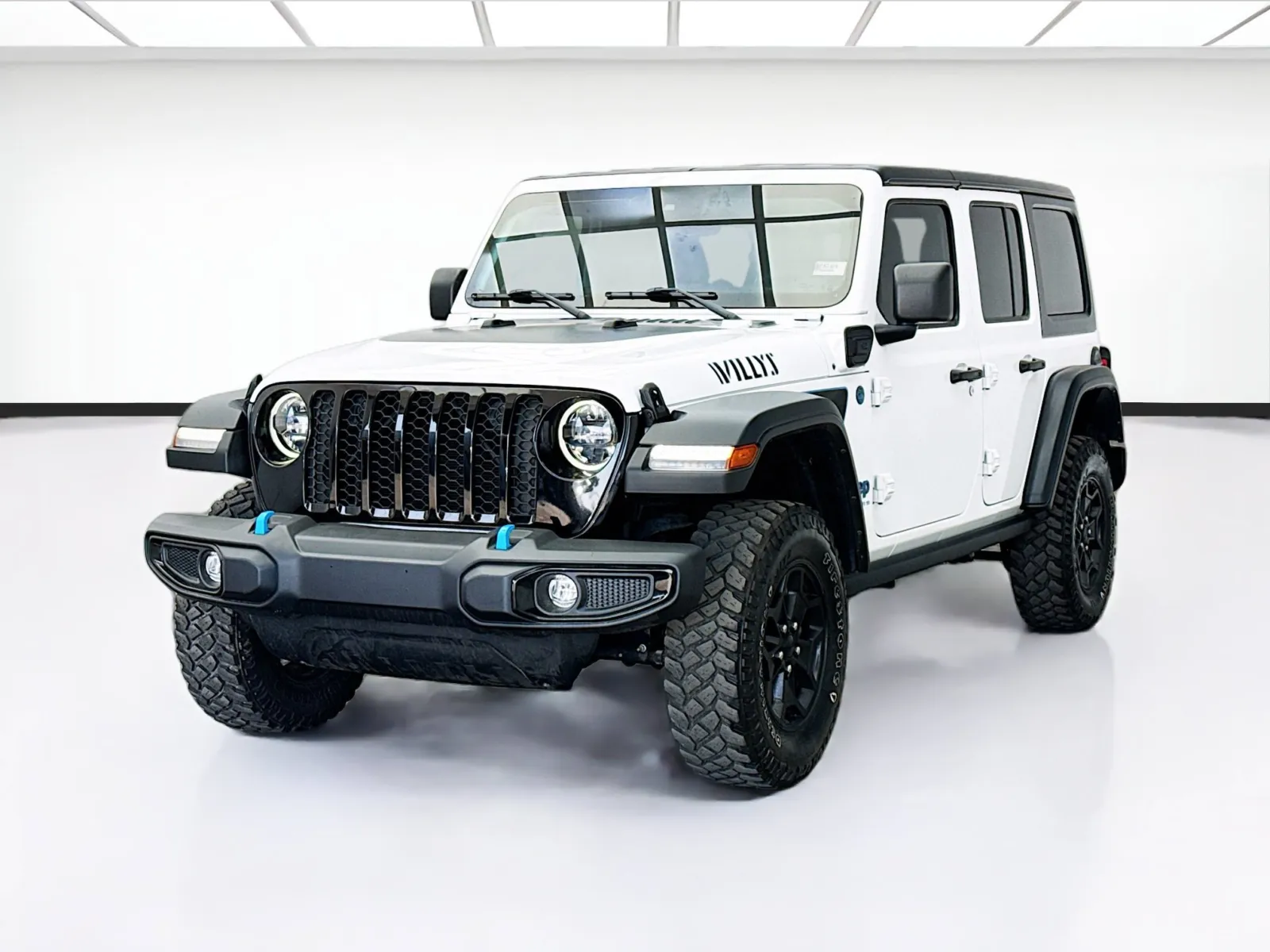 White 2024 Jeep Wrangler 4xe Willys 4xe for sale in Bellflower, CA