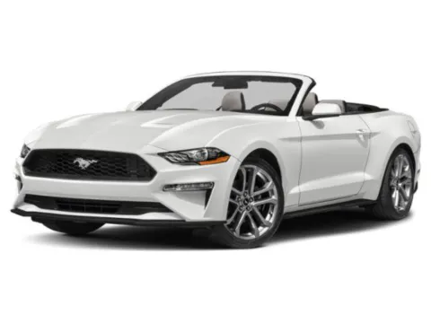 Black 2022 Ford Mustang EcoBoost Premium for sale in Bellflower, CA