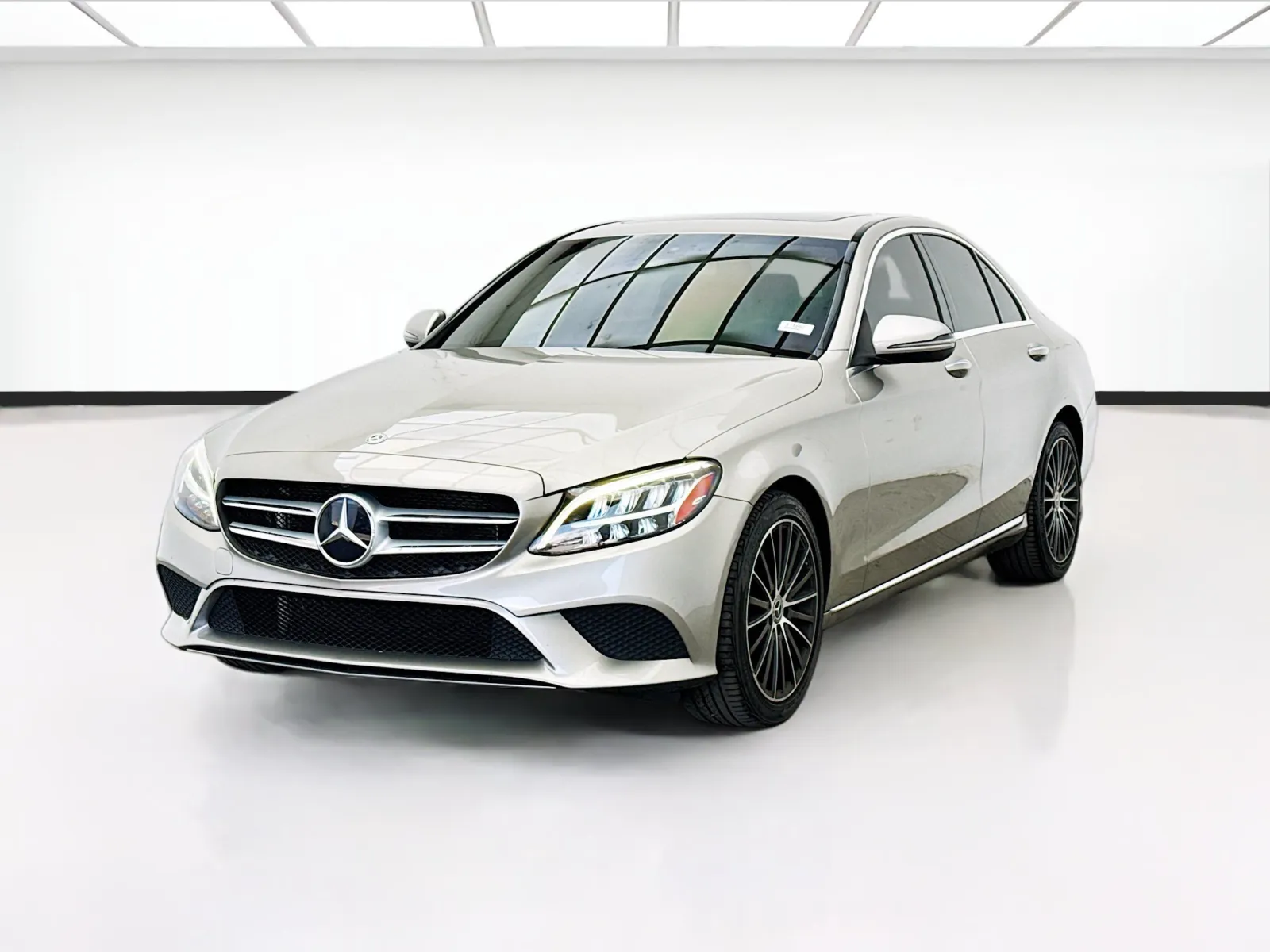 Silver 2019 Mercedes-Benz C-Class C 300 for sale in Bellflower, CA