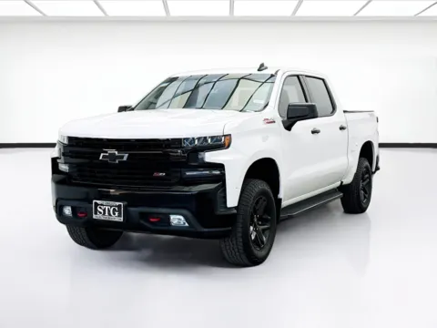 White 2020 Chevrolet Silverado 1500 LT Trail Boss for sale in Bellflower, CA