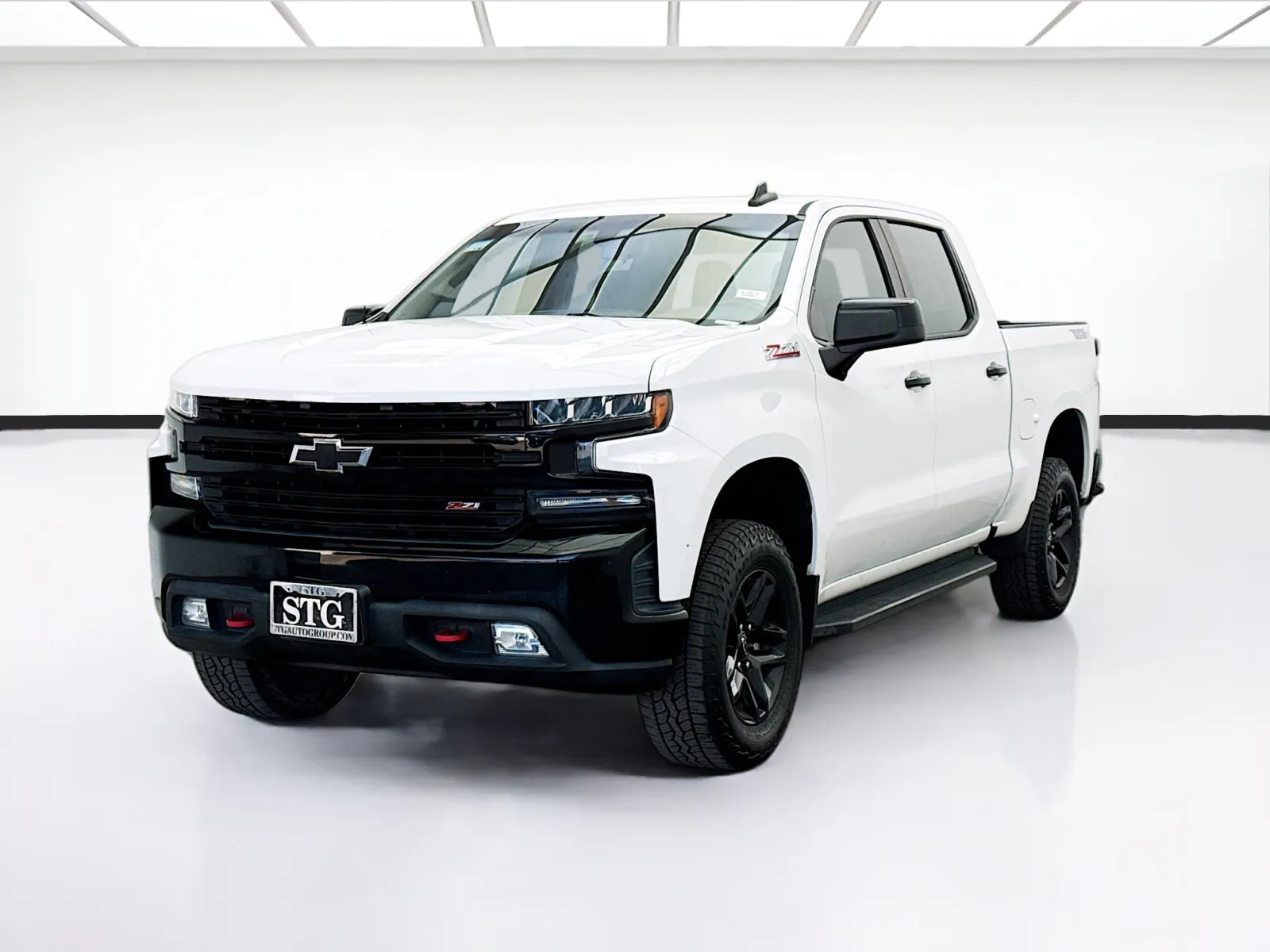 White 2020 Chevrolet Silverado 1500 LT Trail Boss for sale in Bellflower, CA