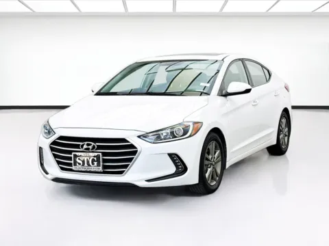 White 2018 Hyundai Elantra Value Edition for sale in Bellflower, CA