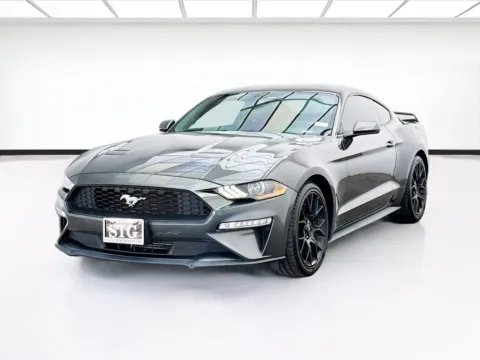 Gray 2019 Ford Mustang EcoBoost Premium for sale in Bellflower, CA