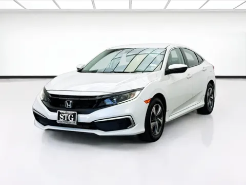 White 2020 Honda Civic Sedan LX for sale in Bellflower, CA
