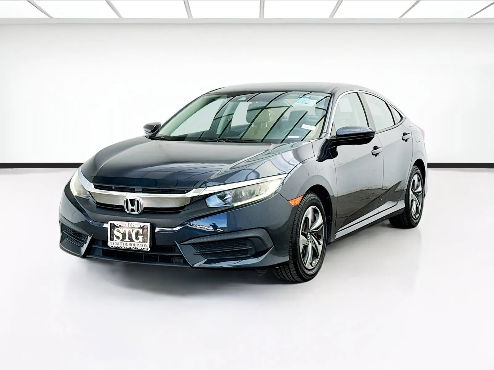 Blue 2019 Honda Civic Sedan LX for sale in Bellflower, CA