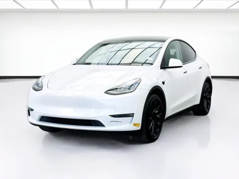 White 2020 Tesla Model Y Long Range for sale in Bellflower, CA