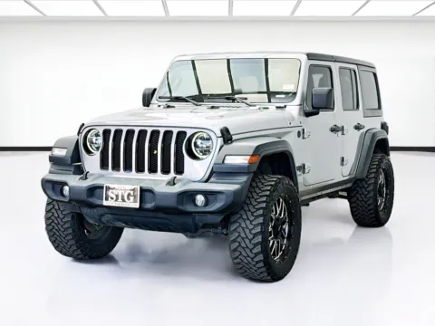 Silver 2020 Jeep Wrangler Unlimited Unlimited Sport Altitude for sale in Bellflower, CA