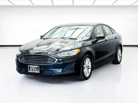 Black 2019 Ford Fusion Hybrid SE for sale in Bellflower, CA