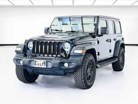 Black 2020 Jeep Wrangler Unlimited Unlimited Sport for sale in Bellflower, CA