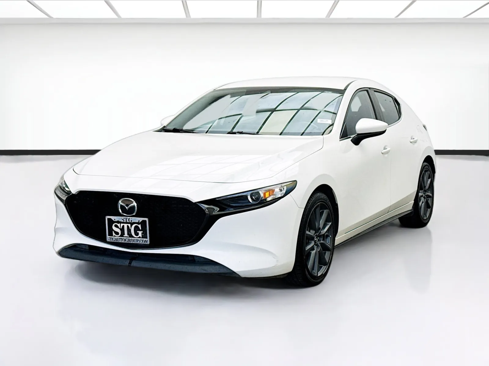 White 2020 Mazda Mazda3 Hatchback for sale in Bellflower, CA