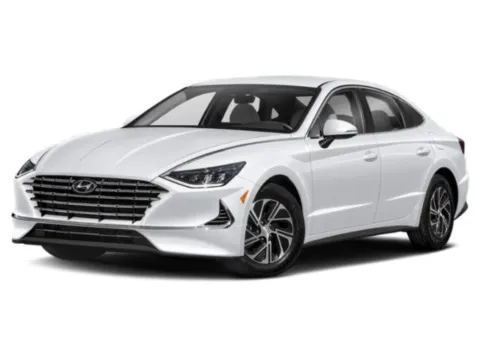 Black 2021 Hyundai Sonata Hybrid Blue for sale in Bellflower, CA