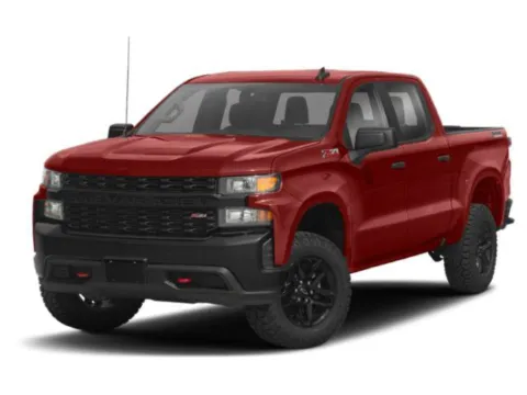 Silver 2021 Chevrolet Silverado 1500 Custom Trail Boss for sale in Bellflower, CA