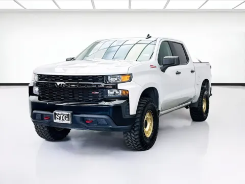 Silver 2021 Chevrolet Silverado 1500 Custom Trail Boss for sale in Bellflower, CA