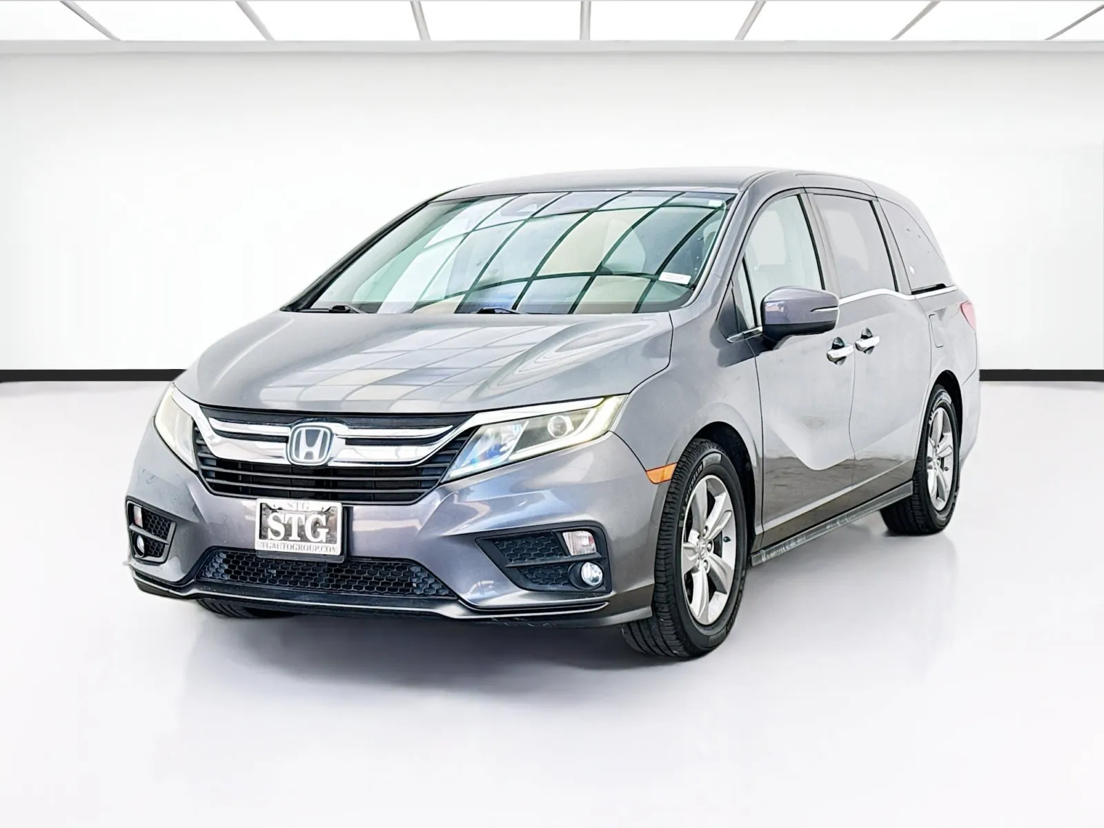 Gray 2020 Honda Odyssey EX for sale in Bellflower, CA