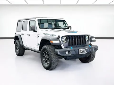 Another view of 2022 Jeep Wrangler 4xe Unlimited Rubicon 4xe for sale in Bellflower, CA at STG Bellflower
