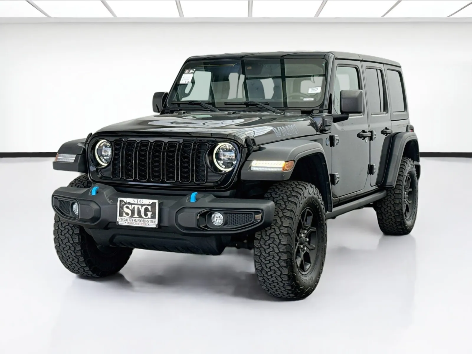 Black 2024 Jeep Wrangler 4xe Willys 4xe for sale in Bellflower, CA