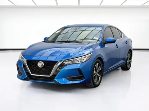 Blue 2021 Nissan Sentra SV for sale in Bellflower, CA