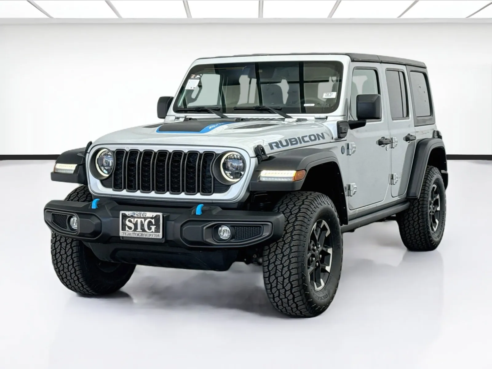 Silver 2024 Jeep Wrangler 4xe Rubicon 4xe for sale in Bellflower, CA