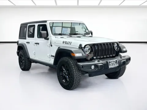 Another view of 2021 Jeep Wrangler Unlimited Willys for sale in Bellflower, CA at STG Bellflower