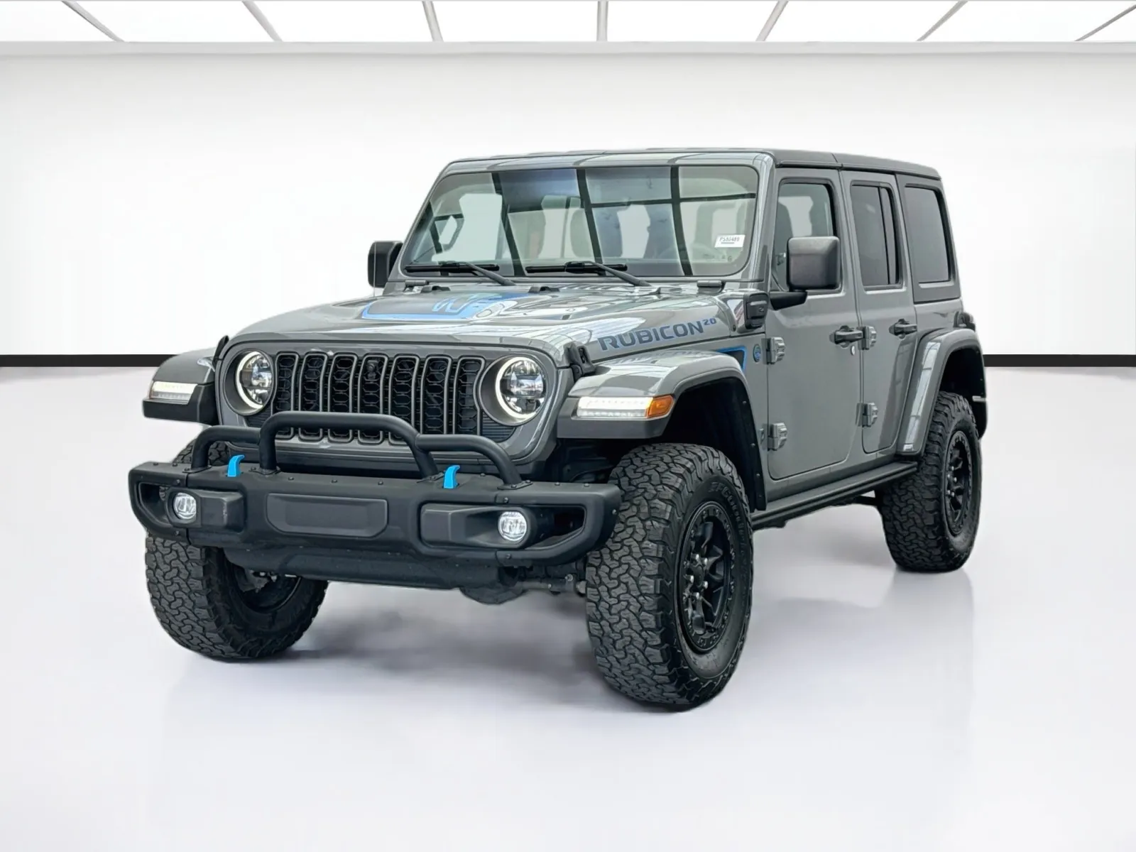 Gray 2023 Jeep Wrangler 4xe Rubicon 20th Anniversary Edition 4xe for sale in Bellflower, CA
