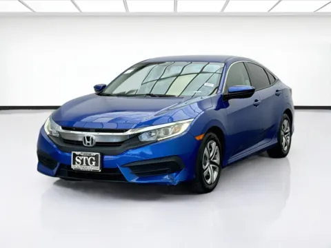 Blue 2016 Honda Civic Sedan LX for sale in Bellflower, CA