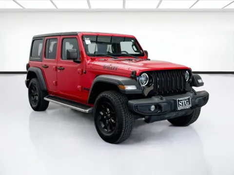 Another view of 2023 Jeep Wrangler Willys for sale in Bellflower, CA at STG Bellflower