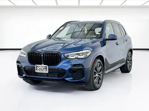 Blue 2022 BMW X5 sDrive40i for sale in Bellflower, CA