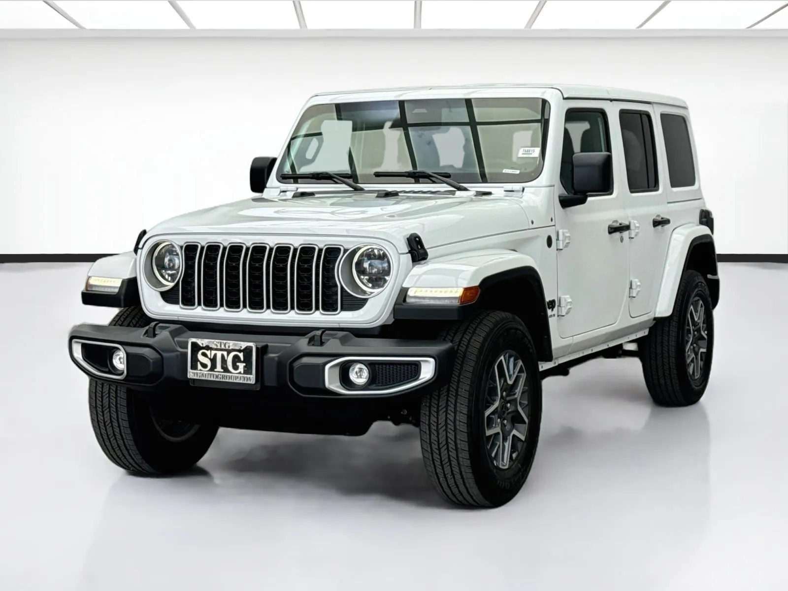 White 2025 Jeep Wrangler Sahara for sale in Bellflower, CA