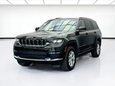Black 2023 Jeep Grand Cherokee L Limited for sale in Bellflower, CA