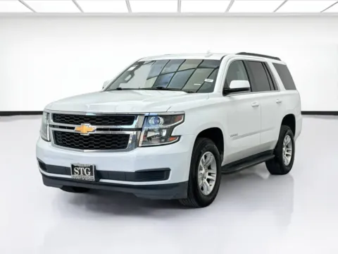 White 2019 Chevrolet Tahoe LS for sale in Bellflower, CA