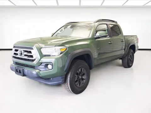 Green 2021 Toyota Tacoma SR5 V6 for sale in Bellflower, CA
