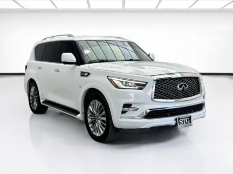 Another view of 2019 INFINITI QX80 LUXE for sale in Bellflower, CA at STG Bellflower