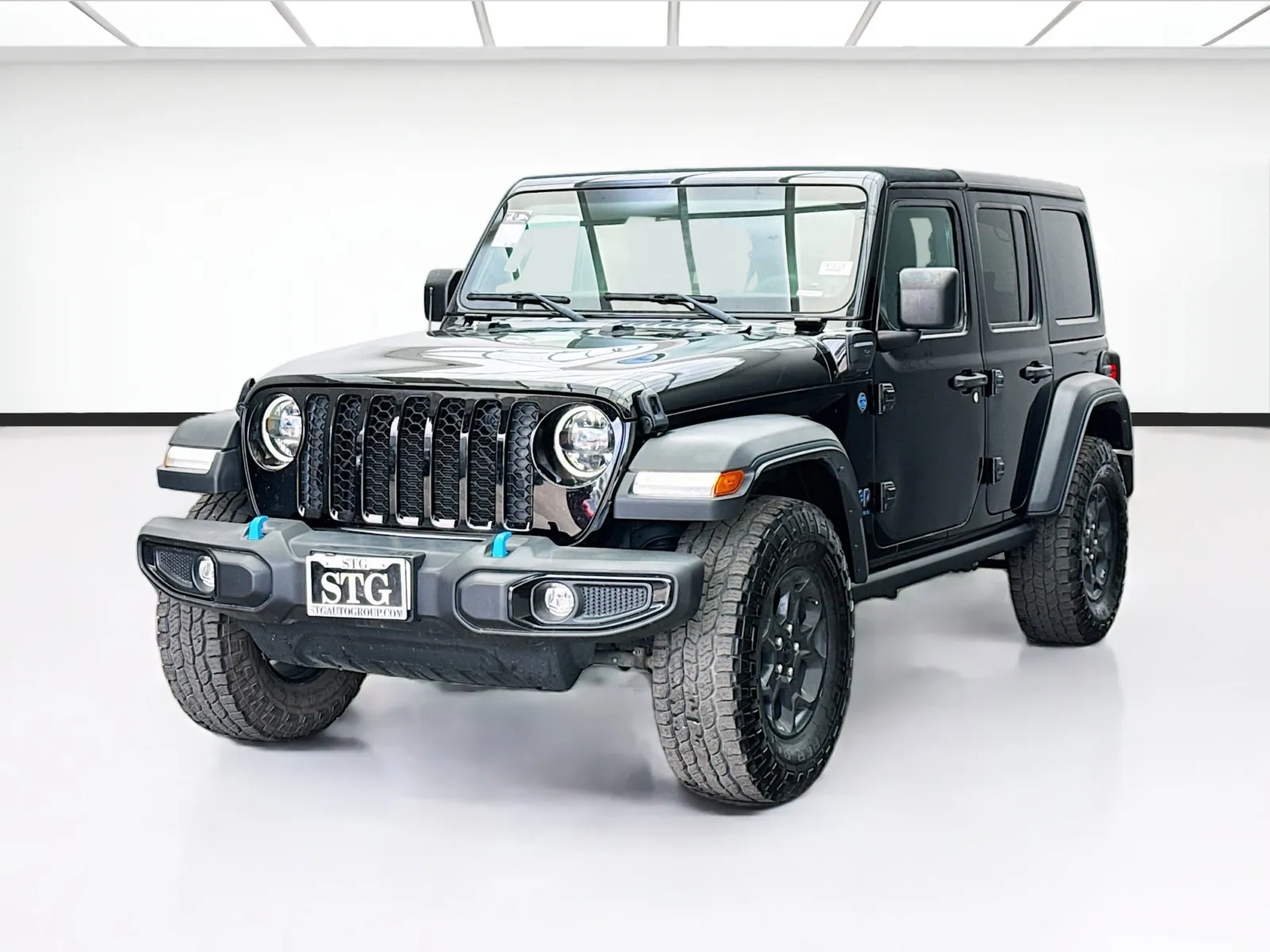 Black 2023 Jeep Wrangler 4xe Willys 4xe for sale in Bellflower, CA