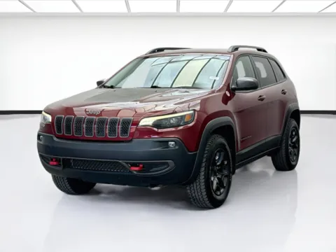 Red 2020 Jeep Cherokee Trailhawk for sale in Bellflower, CA