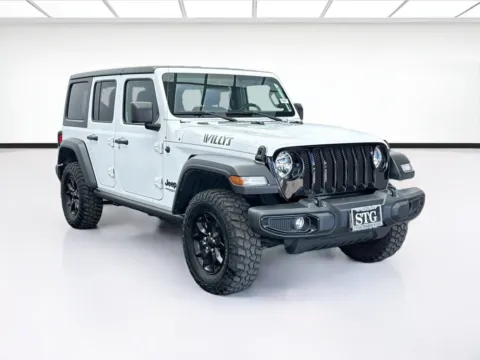 Another view of 2022 Jeep Wrangler Unlimited Willys for sale in Bellflower, CA at STG Bellflower