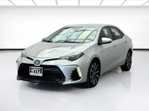 Silver 2018 Toyota Corolla SE for sale in Bellflower, CA