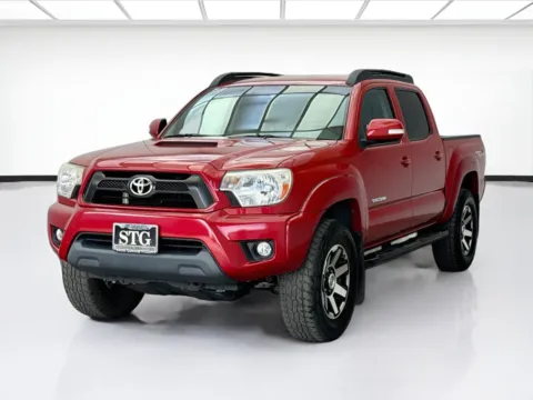 Red 2015 Toyota Tacoma PreRunner V6 for sale in Bellflower, CA